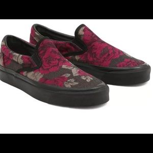 BRAND NEW!! IN BOX!! VANS Anaheim Factory Classic Slip-On 98 DX ROSE/BLACK